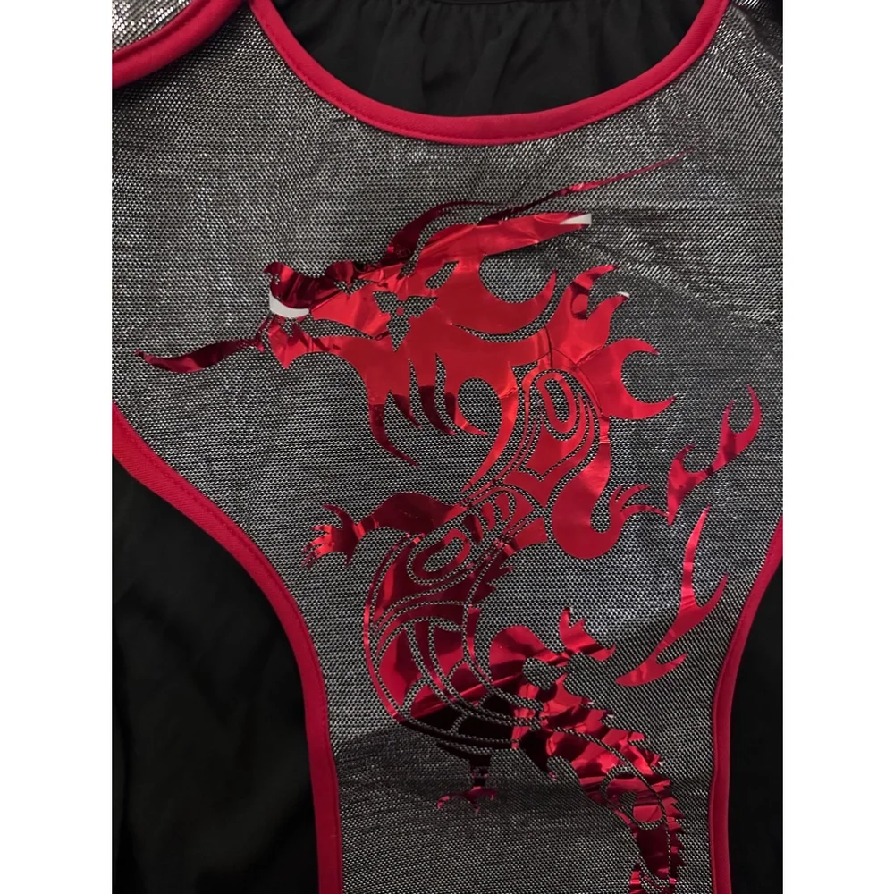 Spirit Halloween Kids Dragon Ninja Costume Size S (6-8)
